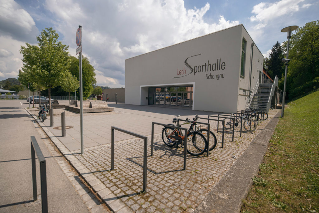 Lech-Sporthalle + Stadion